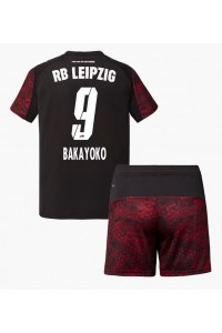 RB Leipzig Johan Bakayoko #9 Babytruitje 3e tenue Kind 2025-26 Korte Mouw (+ Korte broeken)